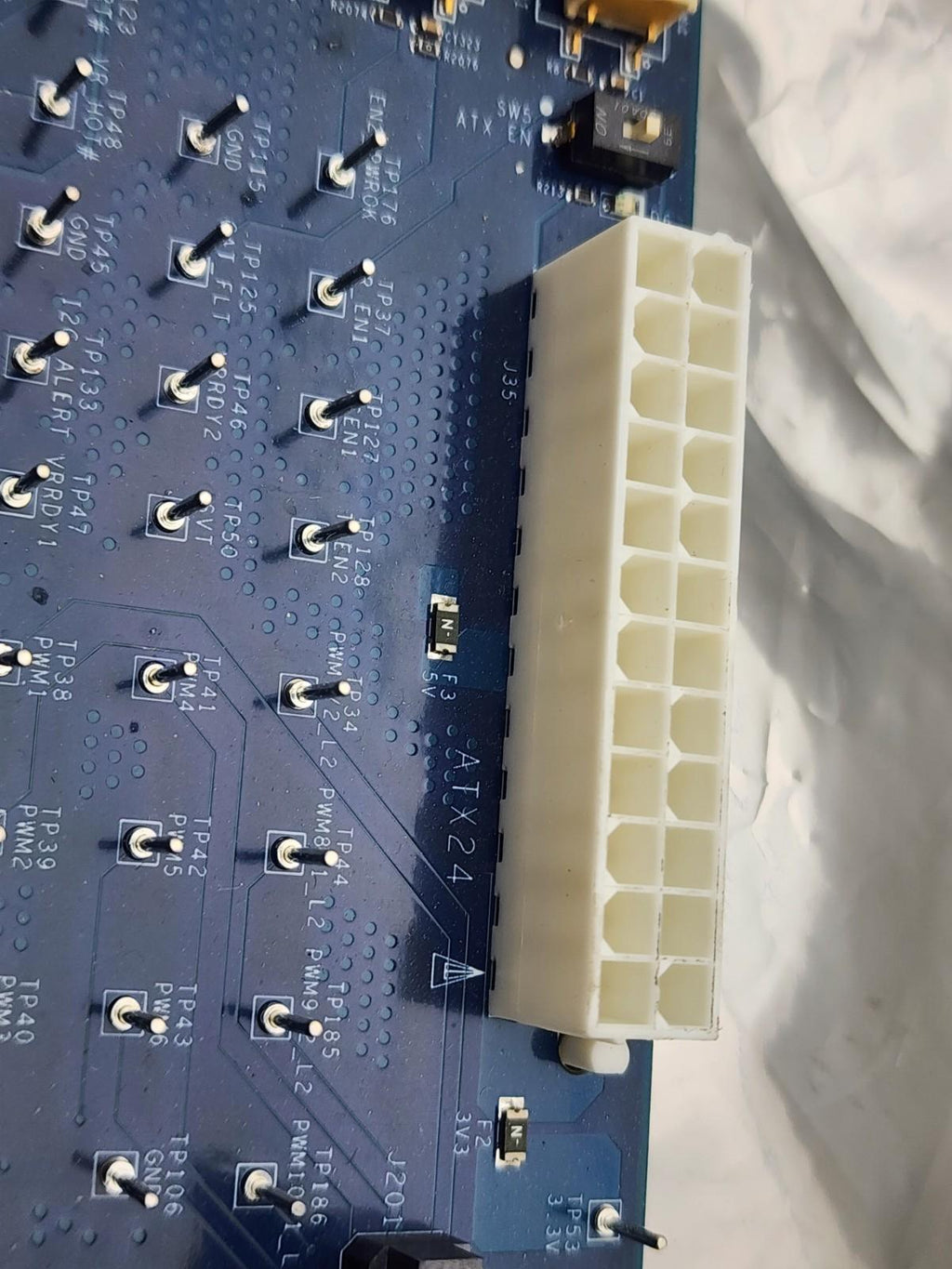 Infineon DB303 Rev 0 AMD Socket SP3 Development Board, needs a couple parts.