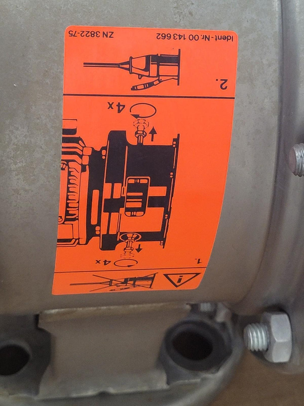 KSB Electric Motor Stainless Steel Pump Head BC 050-125/1102