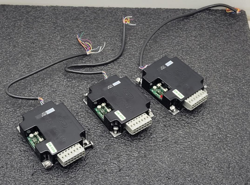 Lot of 3  ITOH CB-02N Power Moller DC Conveyor Motor Drive