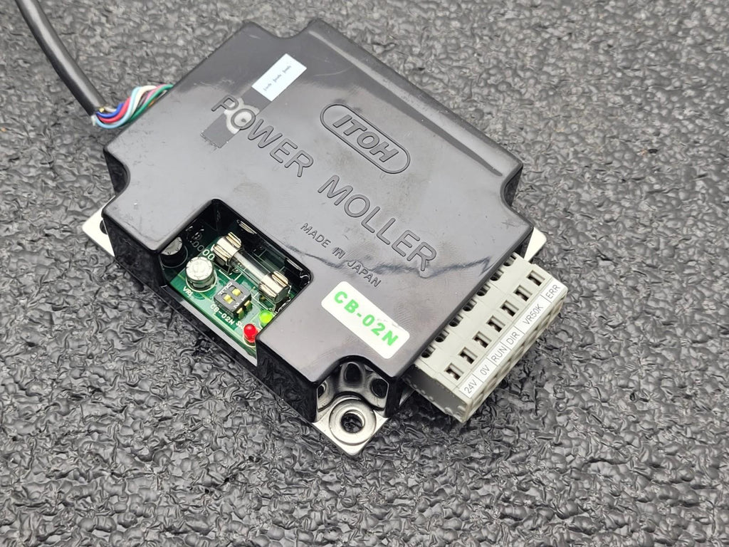 Lot of 3  ITOH CB-02N Power Moller DC Conveyor Motor Drive