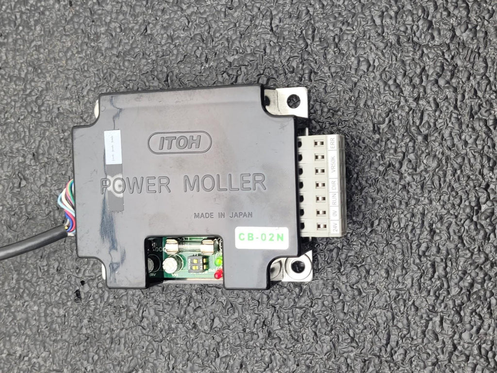Lot of 3  ITOH CB-02N Power Moller DC Conveyor Motor Drive