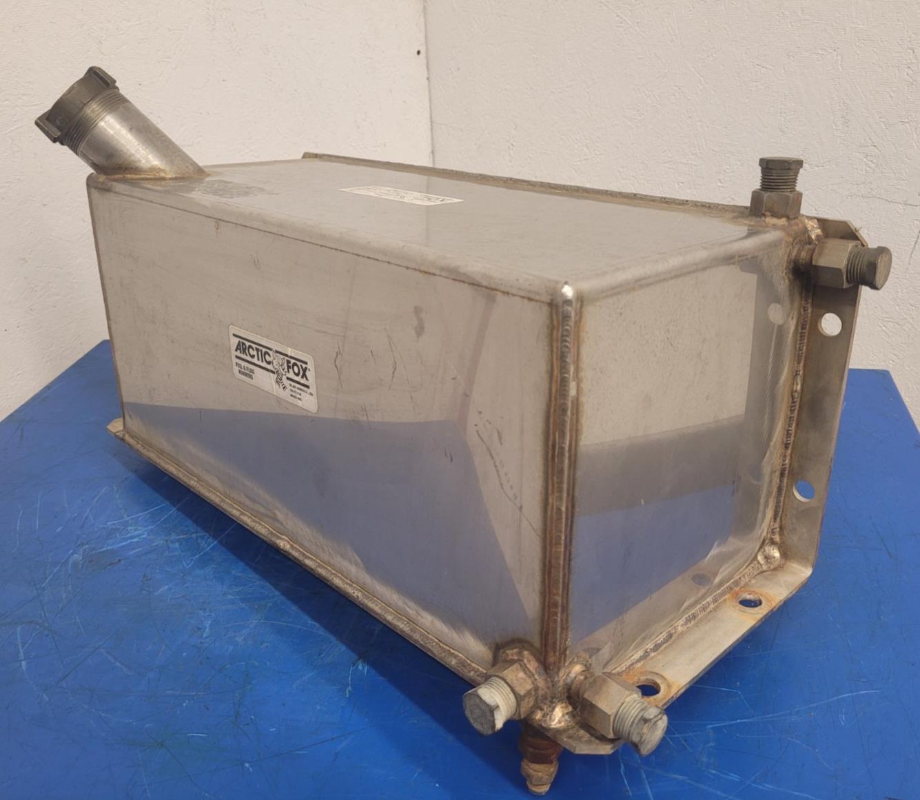 Arctic Fox 9x9x23 Arctic Diesel Fuel Tank JP-8 Kerosene Stainless Steel