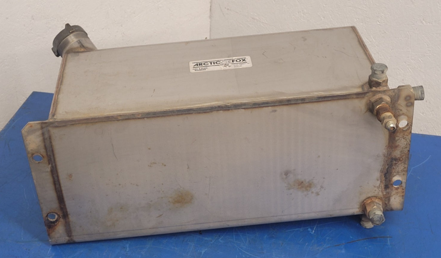 Arctic Fox 9x9x23 Arctic Diesel Fuel Tank JP-8 Kerosene Stainless Steel