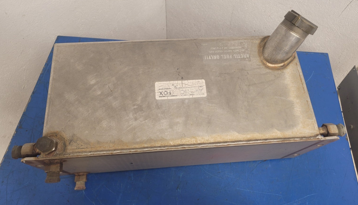 Arctic Fox 9x9x23 Arctic Diesel Fuel Tank JP-8 Kerosene Stainless Steel