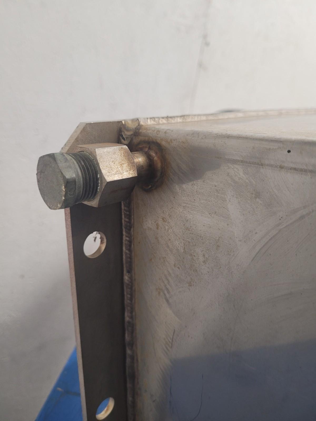 Arctic Fox 9x9x23 Arctic Diesel Fuel Tank JP-8 Kerosene Stainless Steel