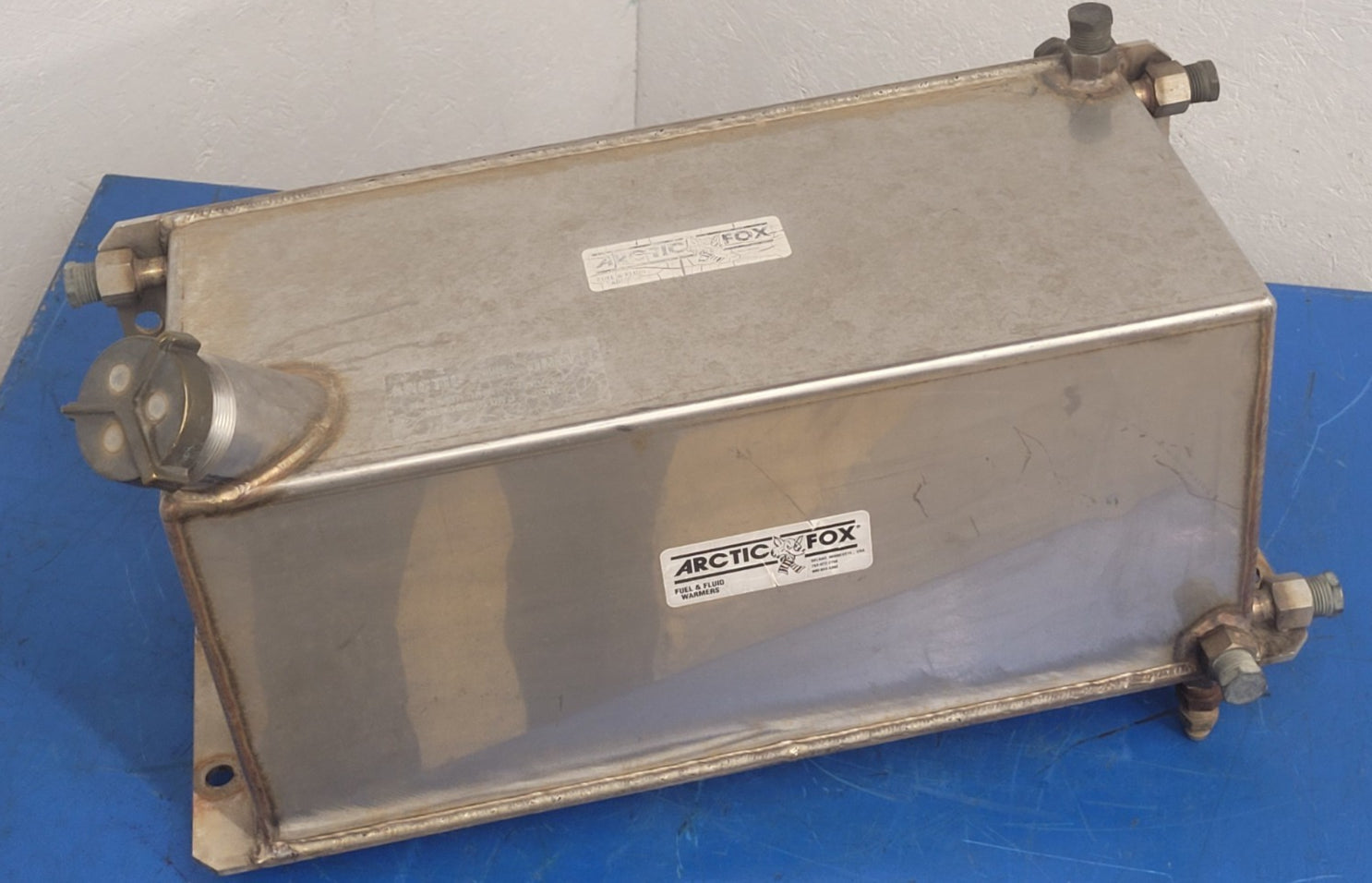 Arctic Fox 9x9x23 Arctic Diesel Fuel Tank JP-8 Kerosene Stainless Steel