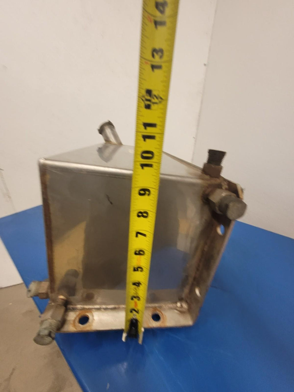 Arctic Fox 9x9x23 Arctic Diesel Fuel Tank JP-8 Kerosene Stainless Steel