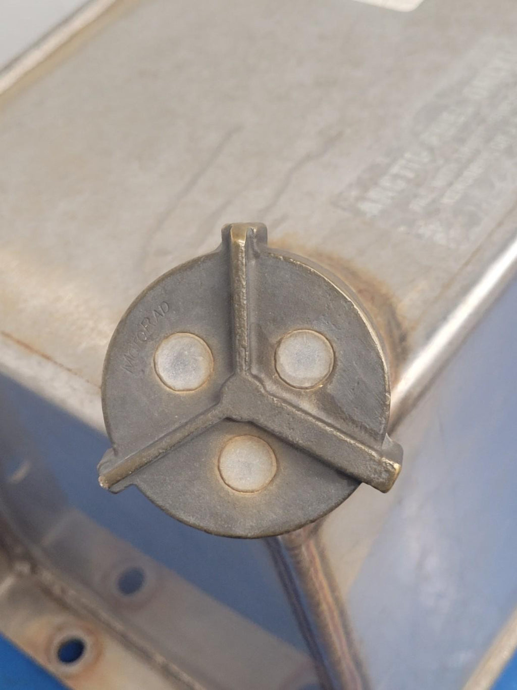 Arctic Fox 9x9x23 Arctic Diesel Fuel Tank JP-8 Kerosene Stainless Steel