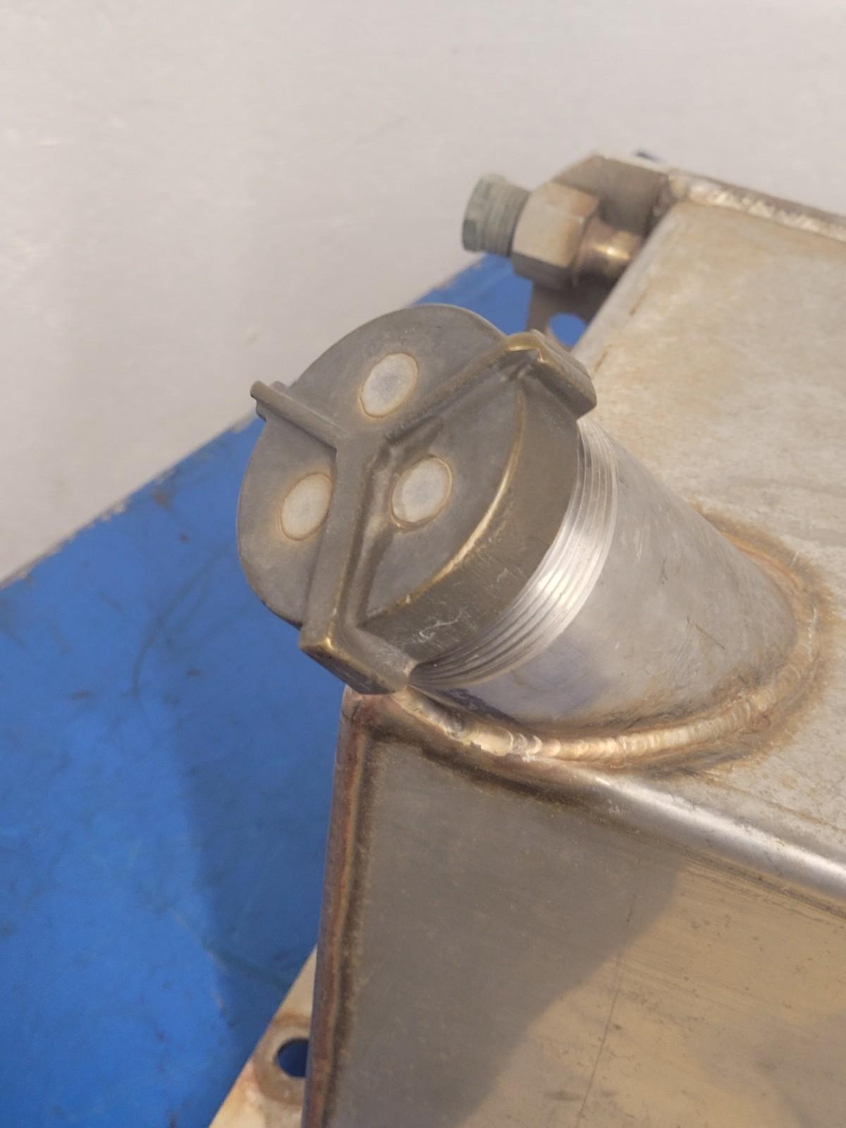 Arctic Fox 9x9x23 Arctic Diesel Fuel Tank JP-8 Kerosene Stainless Steel