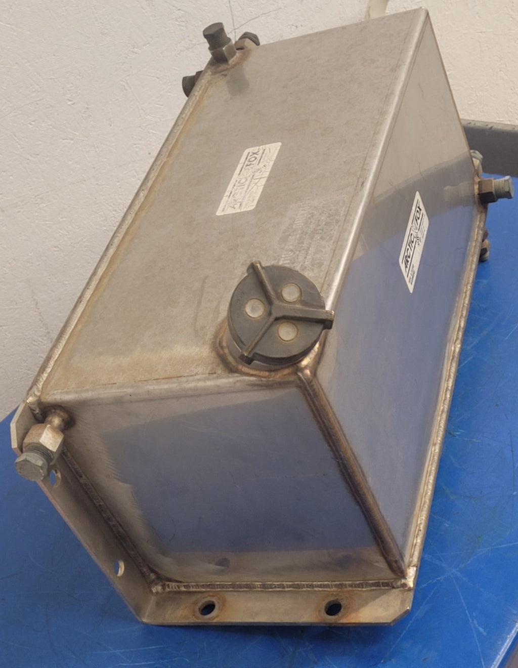 Arctic Fox 9x9x23 Arctic Diesel Fuel Tank JP-8 Kerosene Stainless Steel