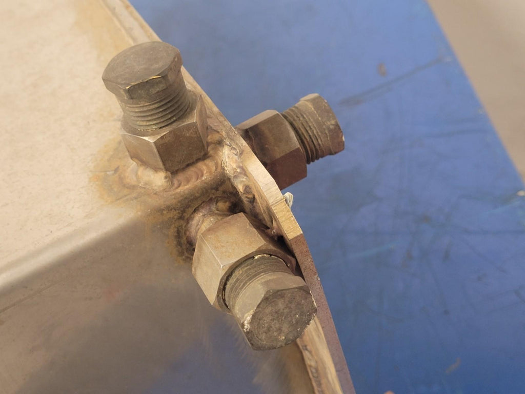 Arctic Fox 9x9x23 Arctic Diesel Fuel Tank JP-8 Kerosene Stainless Steel