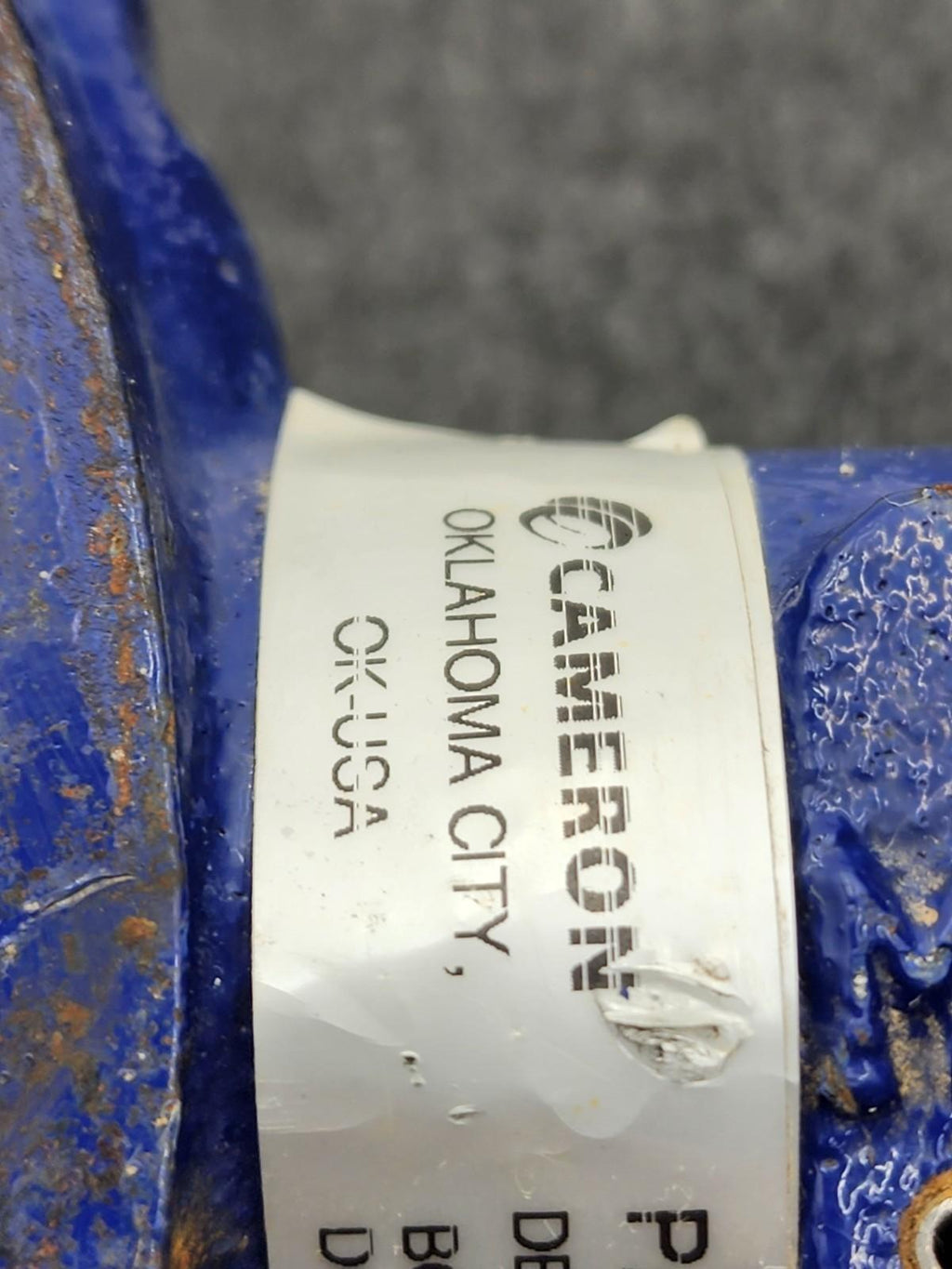 Cameron Butterfly Valve MX200 WECO 6" SP WFR NED FMC Pneumatic Opener Model 200