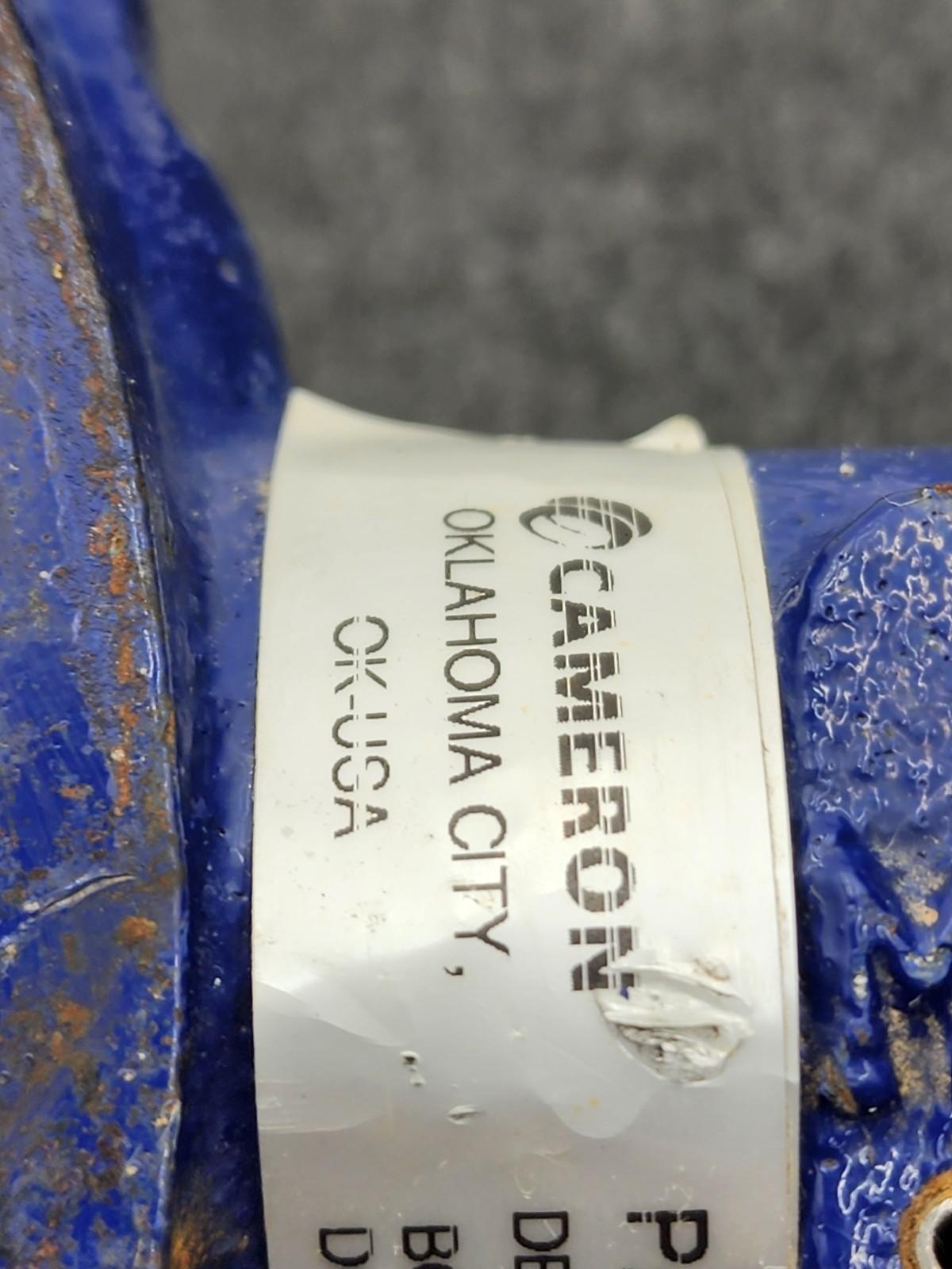 Cameron Butterfly Valve MX200 WECO 6" SP WFR NED FMC Pneumatic Opener Model 200