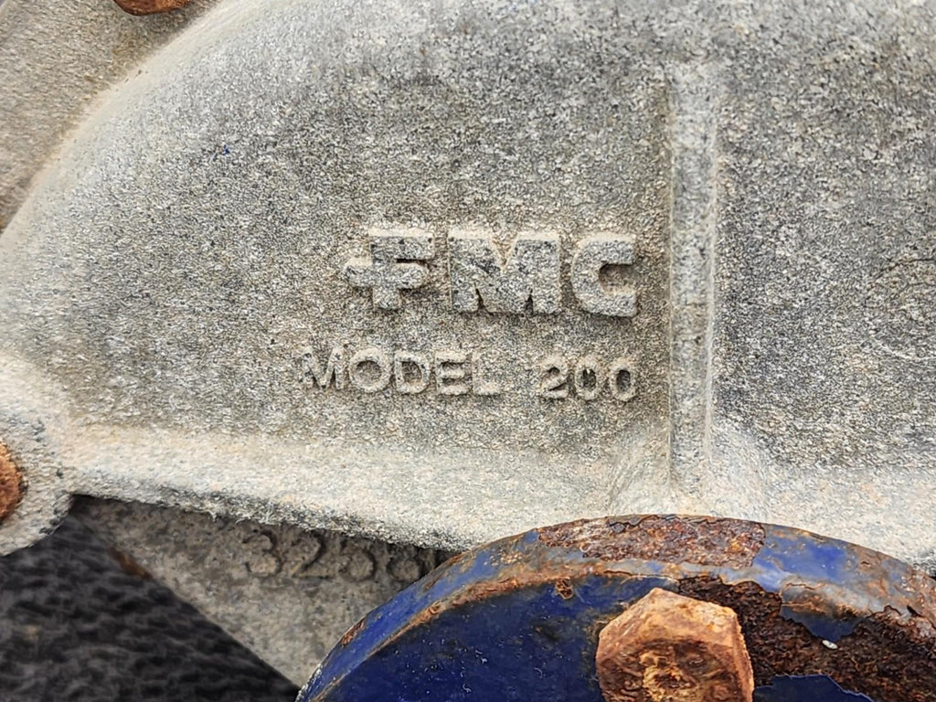 Cameron Butterfly Valve MX200 WECO 6" SP WFR NED FMC Pneumatic Opener Model 200