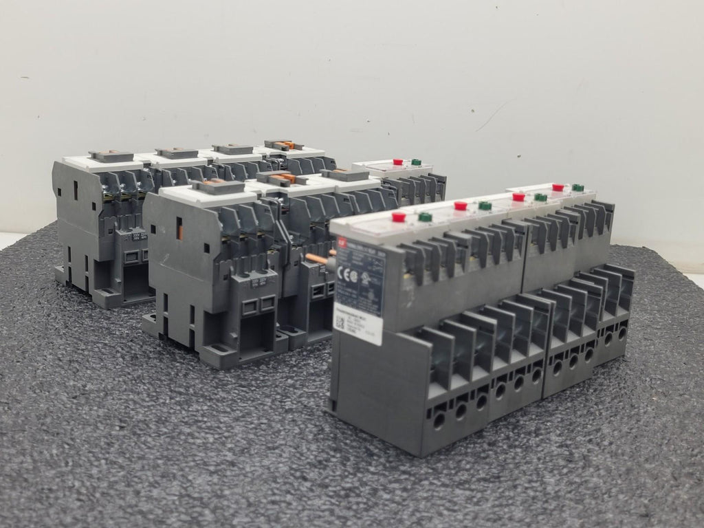 Lot of 14 LS Contacter 690v 22A 12A 9A + MT-32 32A/2H Thermal Overload Relay