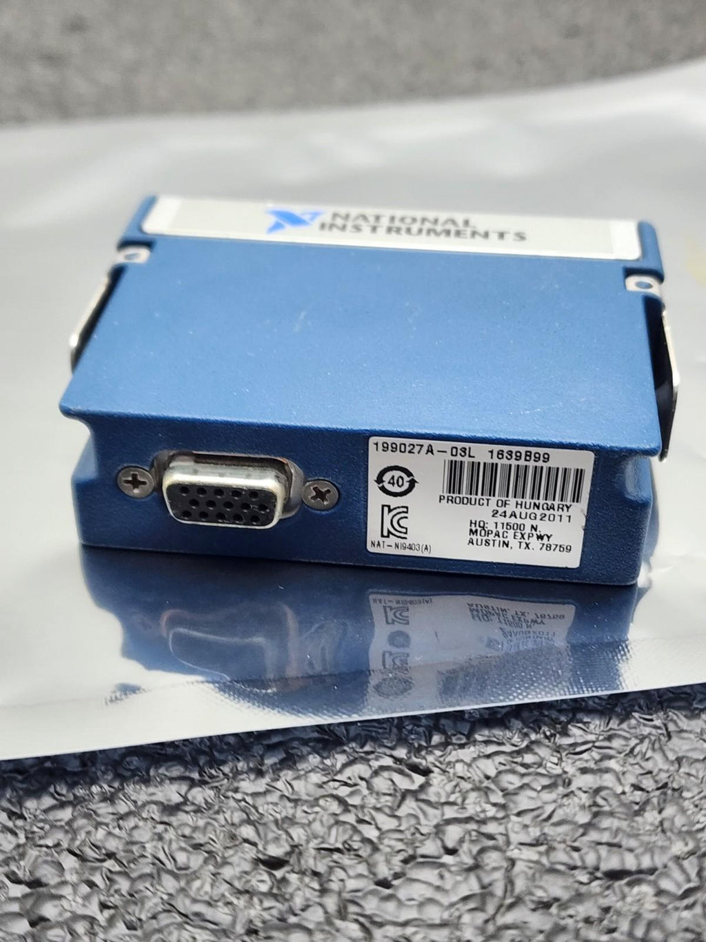 NI 9403 C-Series 5V/TTL 32-Ch TTL Bidirectional Digital Input Output Module DSUB