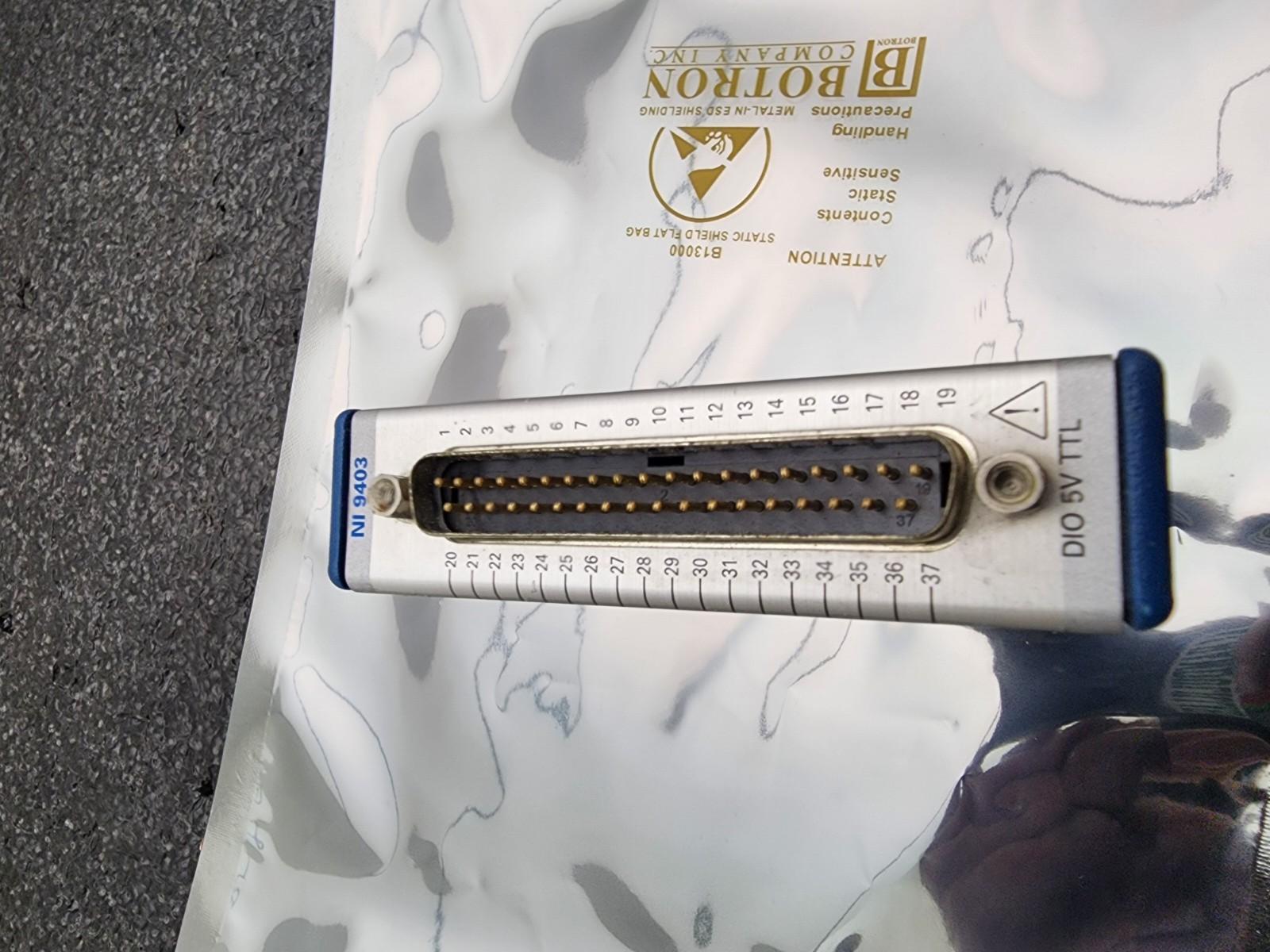 NI 9403 C-Series 5V/TTL 32-Ch TTL Bidirectional Digital Input Output Module DSUB