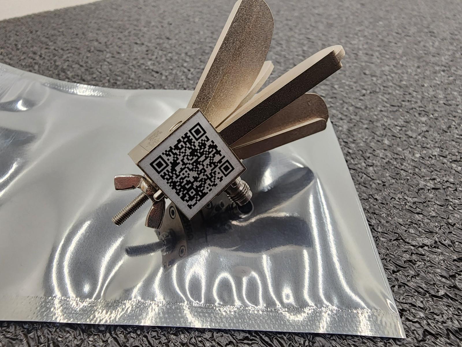 RFspin QRH50 Quad-Ridged Horn Antenna 5-50 GHz 2.40mm Connector 5/10W 50Ω 3–14dB