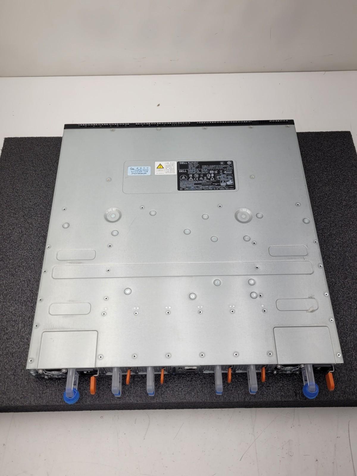 Dell PowerSwitch S5224F-ON 24-Port 25GbE SFP+ 4x100GbE QSFP+ Network Switch