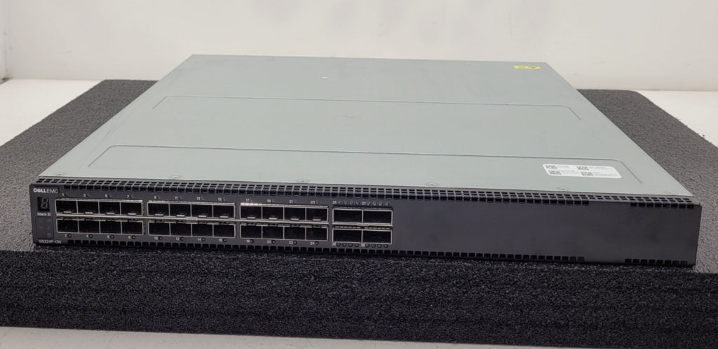 Dell PowerSwitch S5224F-ON 24-Port 25GbE SFP+ 4x100GbE QSFP+ Network Switch