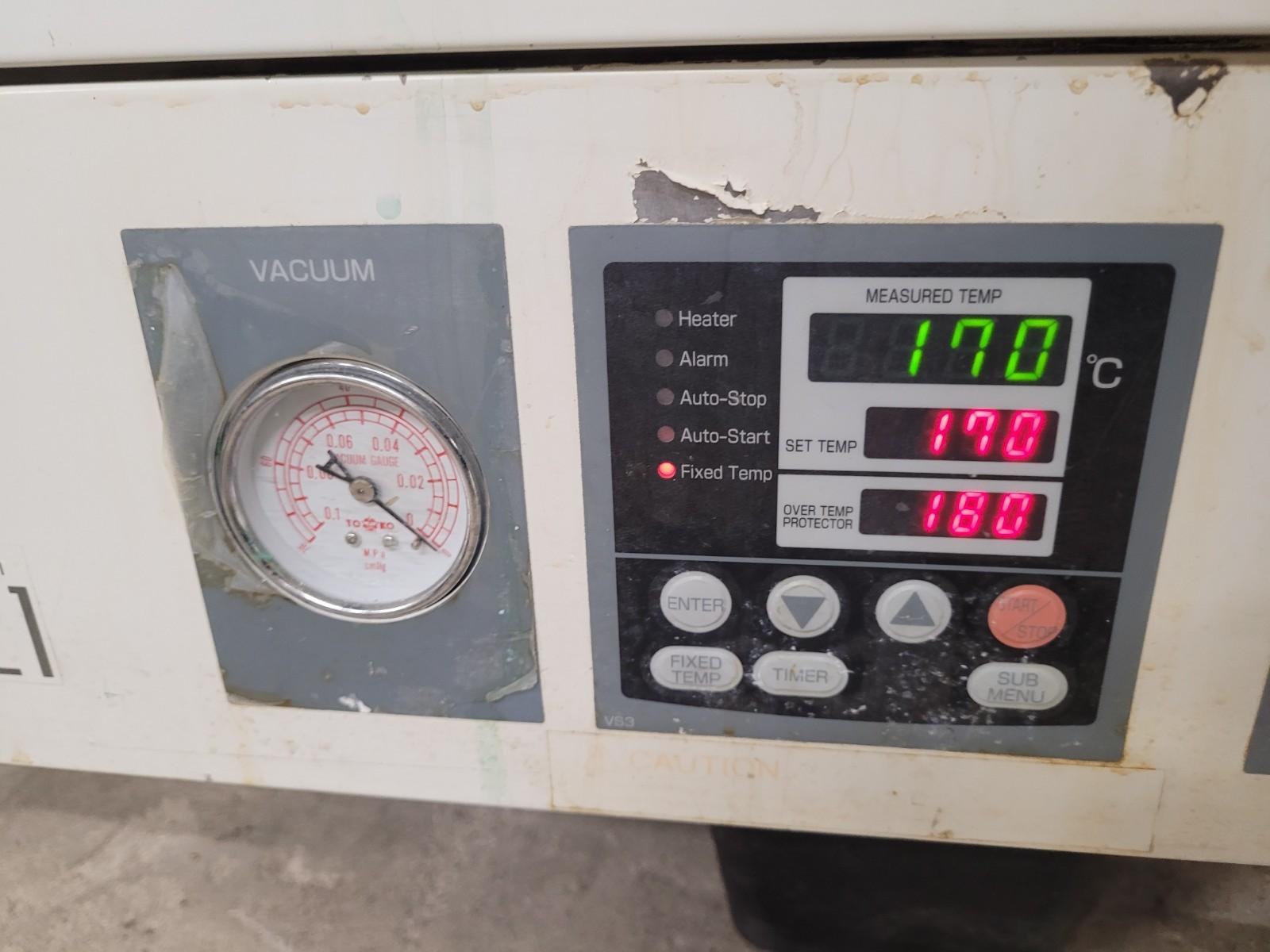 Yamato ADP21 Programmable Vacuum Drying Oven 115VAC, 10L Capacity[A]