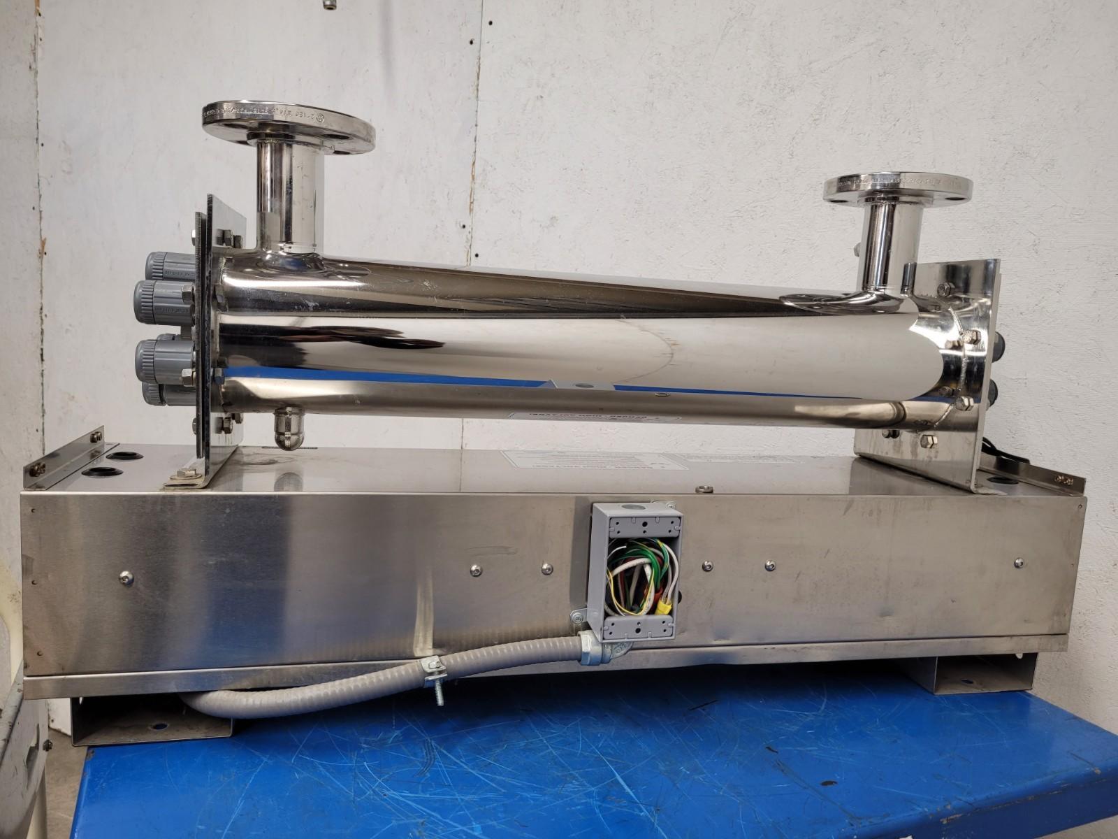 Aquafine Ultraviolet Water Treatment Disinfection Sanitary CSL-6R No Bulbs