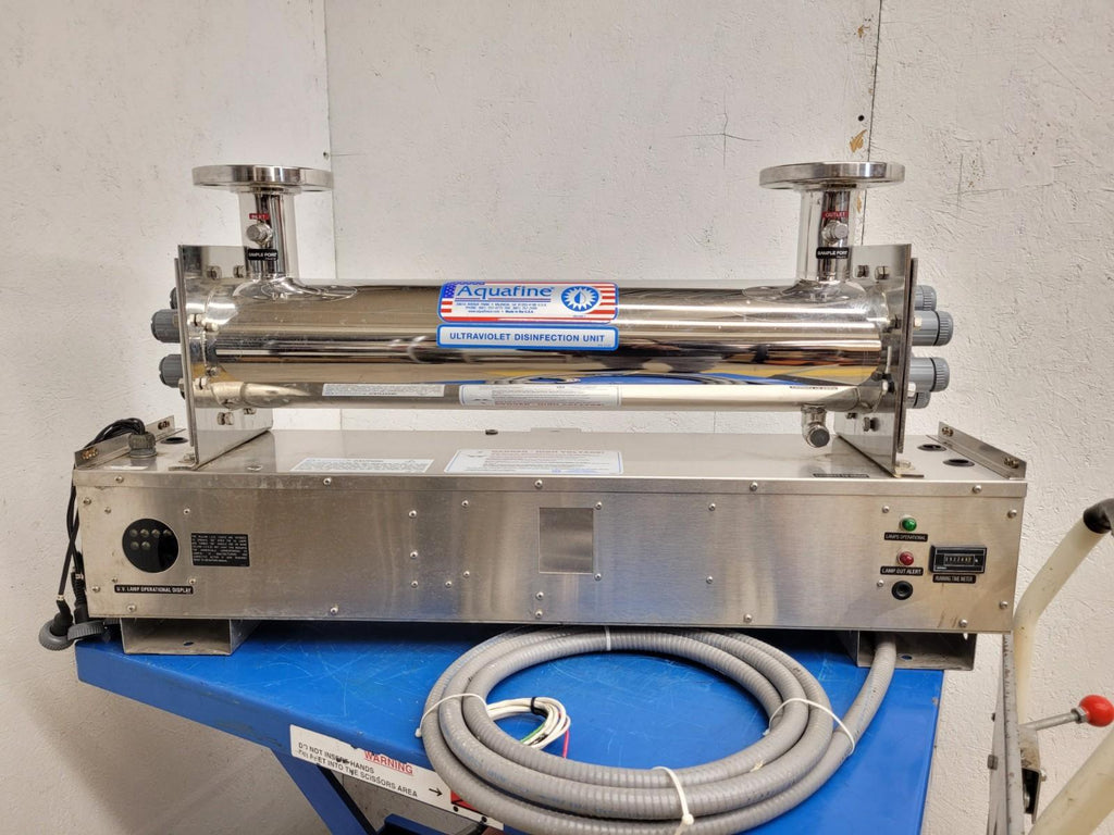 Aquafine Ultraviolet Water Treatment Disinfection Sanitary CSL-6R No Bulbs