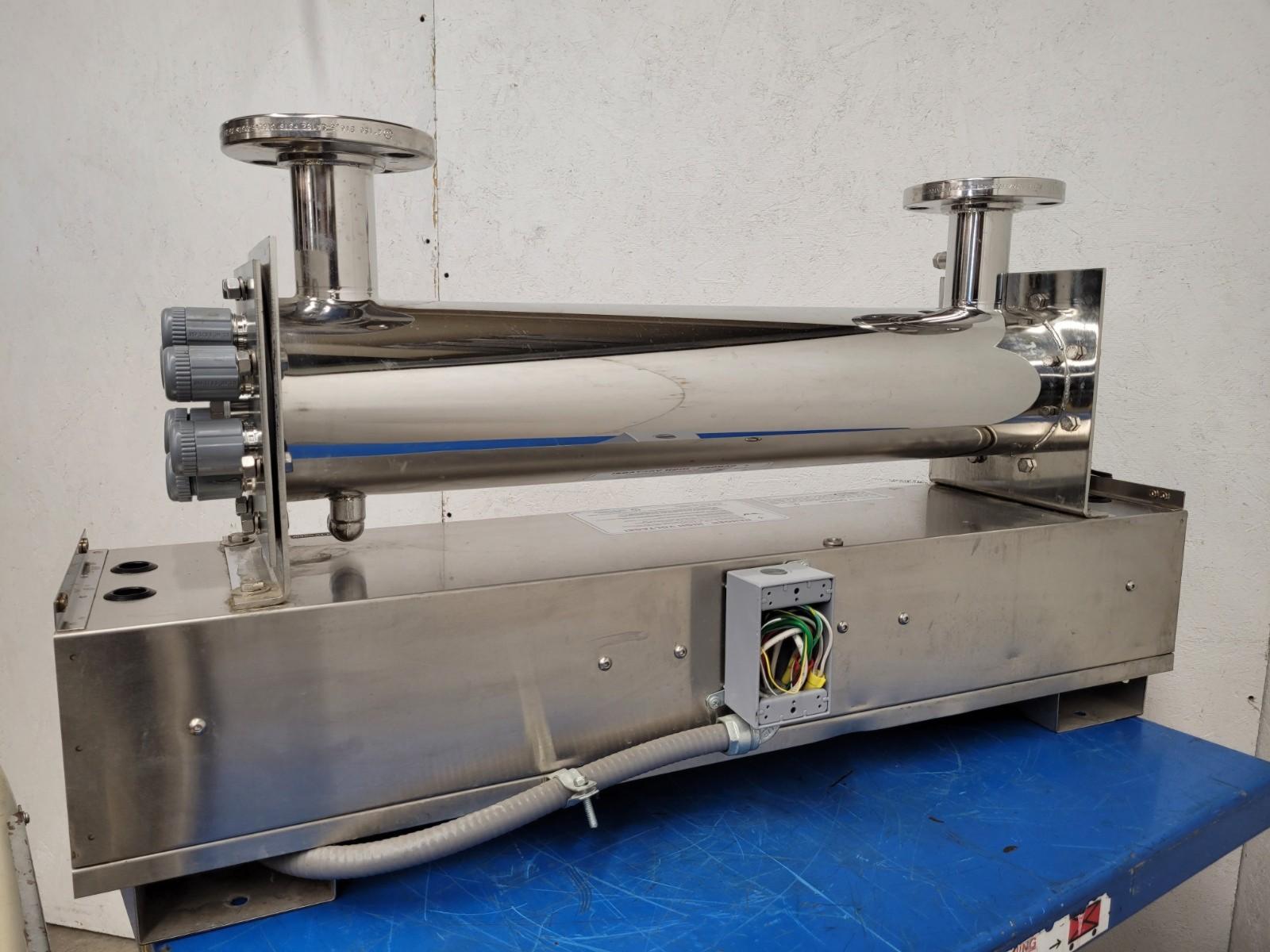 Aquafine Ultraviolet Water Treatment Disinfection Sanitary CSL-6R No Bulbs