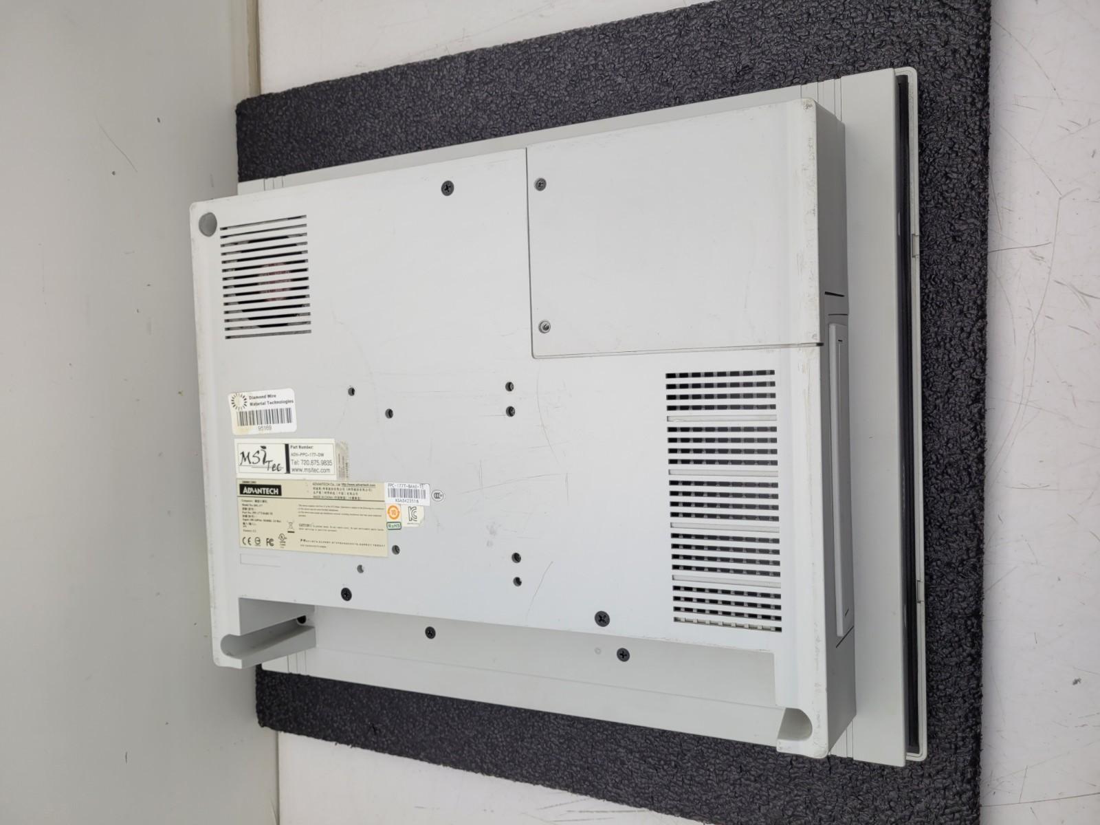 Advantech PPC-177T-BARE-TE Color TFT LCD Operator Touch Panel HMI 17" Screen I.