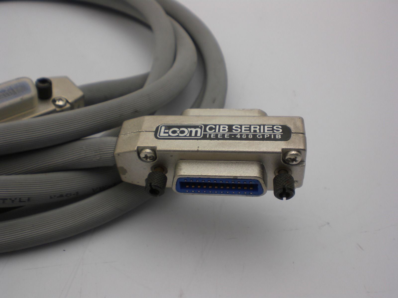 L-COM  CIB24-2M  IEEE-488 CABLE ASSEMBLY, GPIB, 4M, GREY