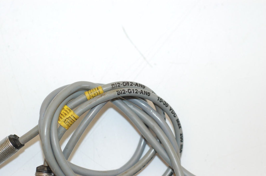 Turck Proximity Sensors: Bi10-G30, B12-G12 - Lot of 3