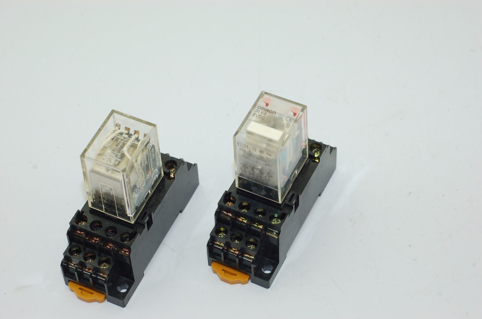Omron, NAIS, Schrack & Releco Industrial Relays, 6V, 24V, 200V - Lot of 11