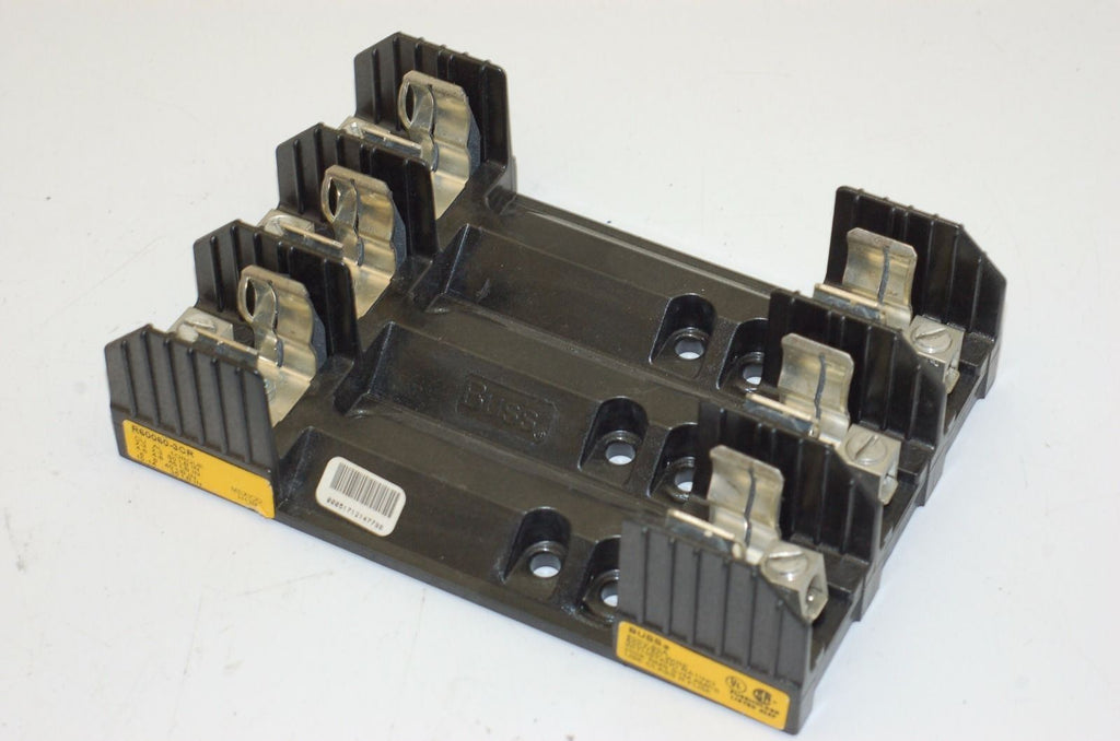 Bussman R60060-3CR, Marathon R30A2B Fuse Holders, SAMI-9I Covers - Lot of 4