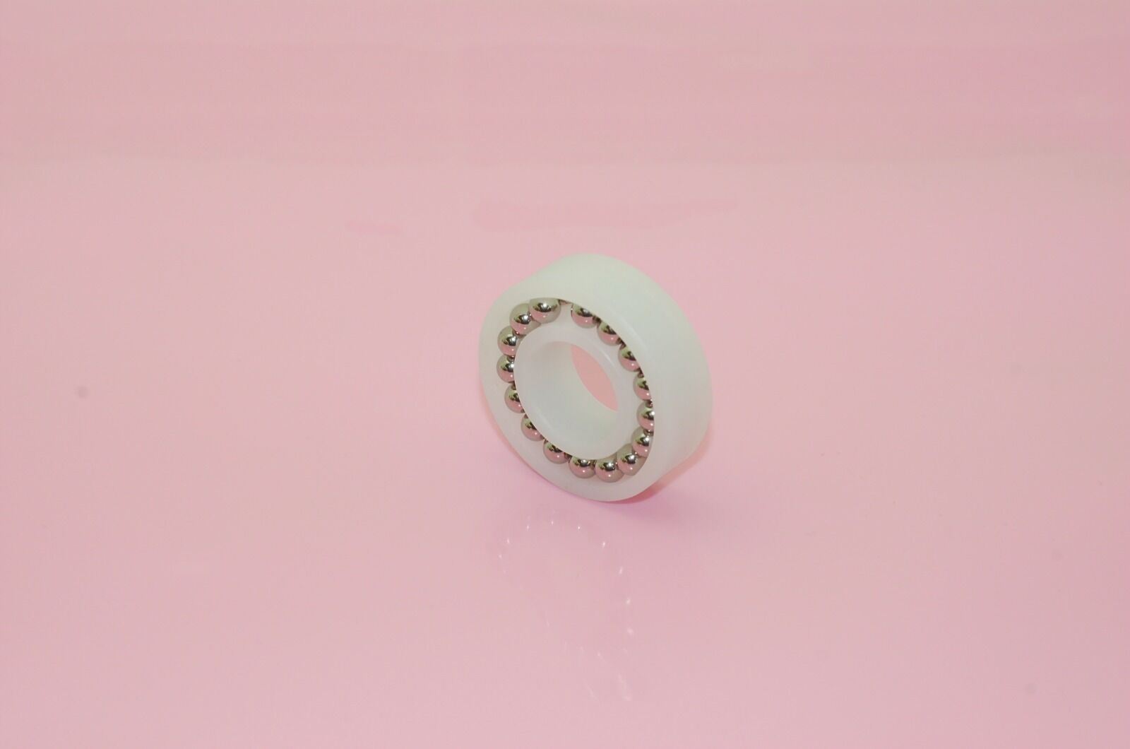 KMS AR10BDR-5/8-G Double Row 316 Plastic and SS Ball Bearings Lot 100 NEW IN BAG