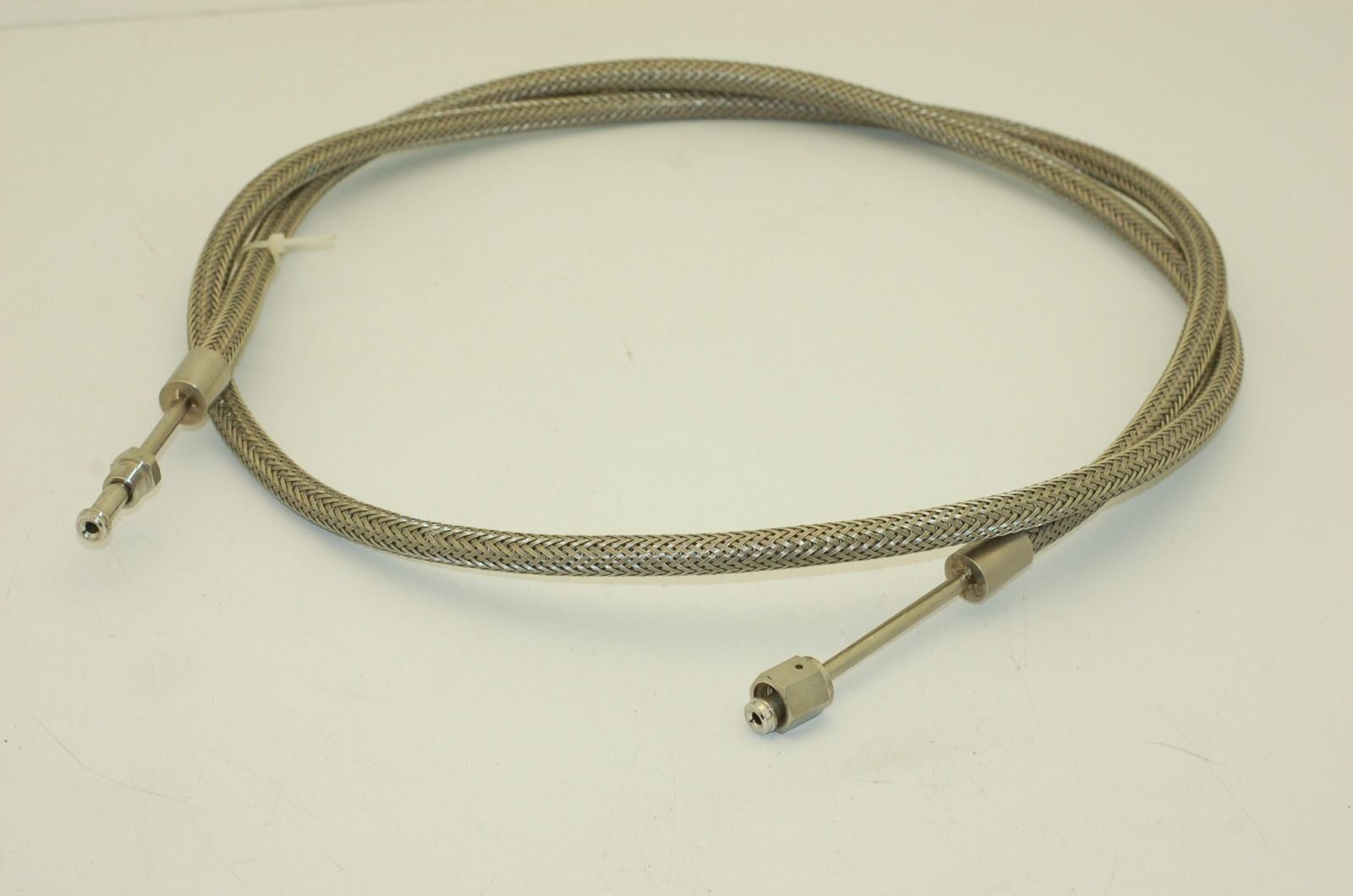 Purity Systems Stainless Steel Flexible Hose Extension, 8' L, 1/4" FNPT to MNPT