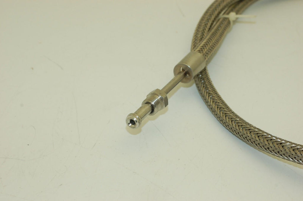 Purity Systems Stainless Steel Flexible Hose Extension, 8' L, 1/4" FNPT to MNPT