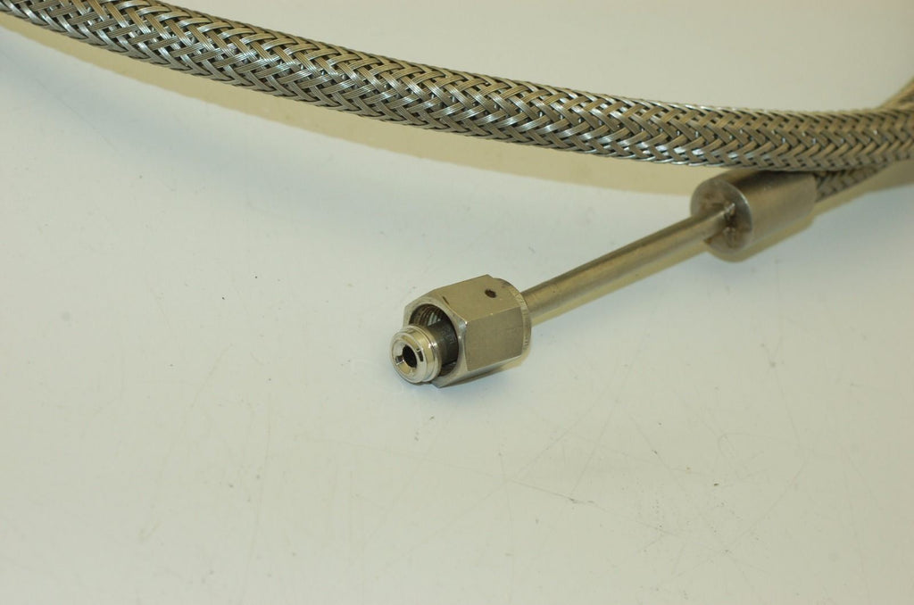 Purity Systems Stainless Steel Flexible Hose Extension, 8' L, 1/4" FNPT to MNPT