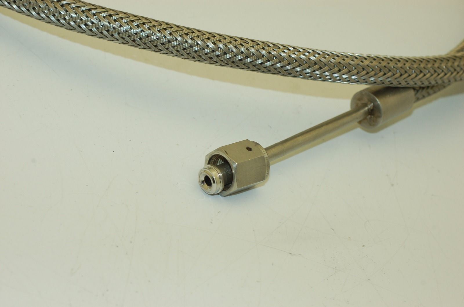 Purity Systems Stainless Steel Flexible Hose Extension, 8' L, 1/4" FNPT to MNPT