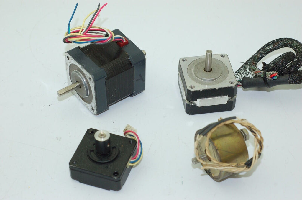 Vexta, Magnetic Sensor Systems, Sanyo Denki & sim Stepper Motors - Lot of 4