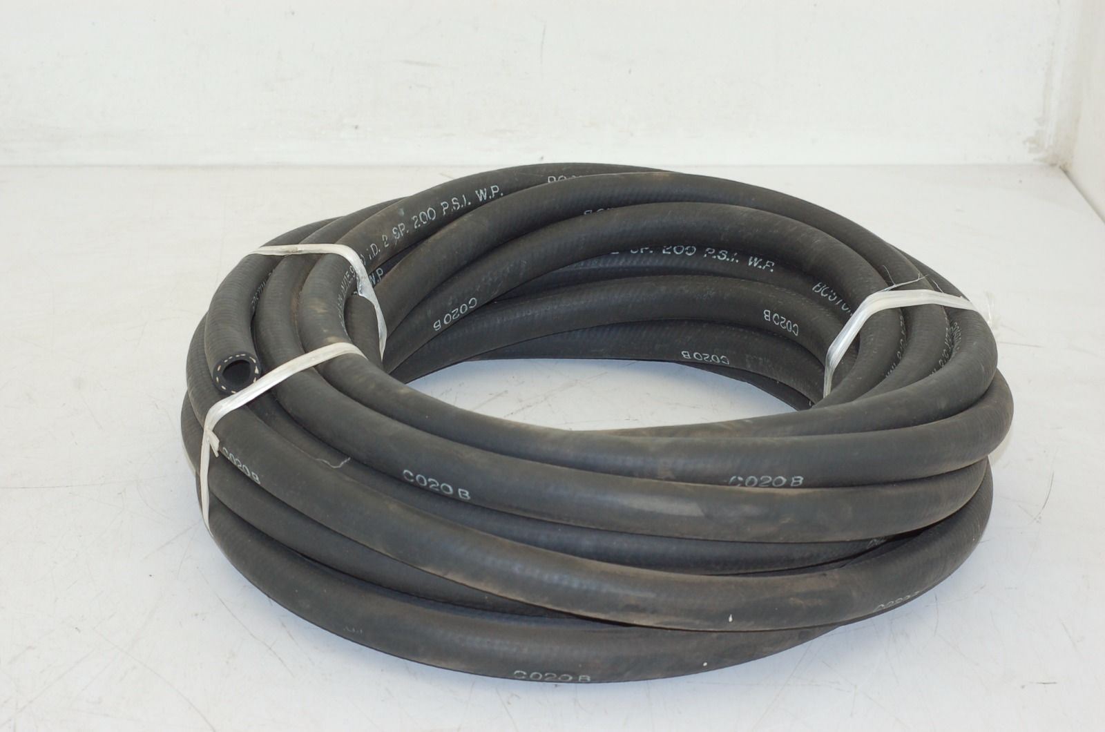 Bosflex A/W Black Air/Multipurpose Hose, 5/8" ID, 25' L - NEW