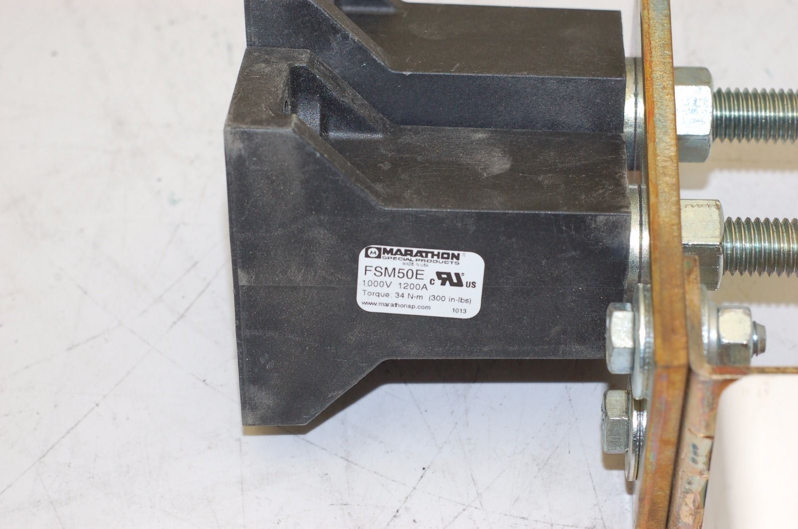 Ultra-Rapid SQB-DC 2, 400A Fuse, 1700VDC, w/ Marathon FSM50E Fuse Holders