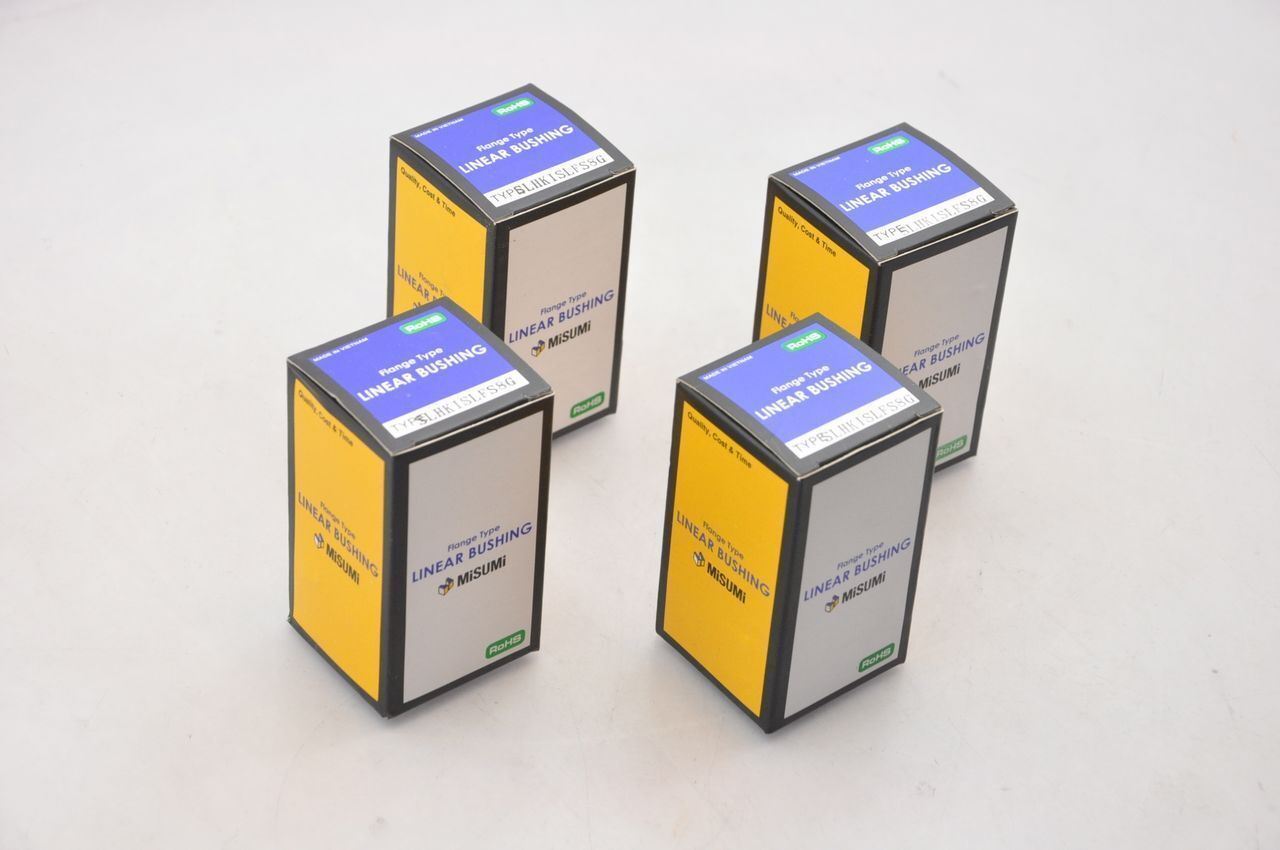Misukmi SLHKISLFS8G Linear Bushing Flange Lot Of 4 NEW