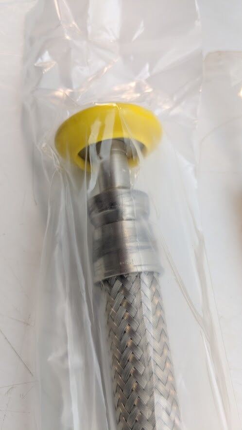 Cal Weld Vacuum Adapter KF 25 Flange 50T Flex Hose 1200PSI Swagelok 24" FL8 NEW