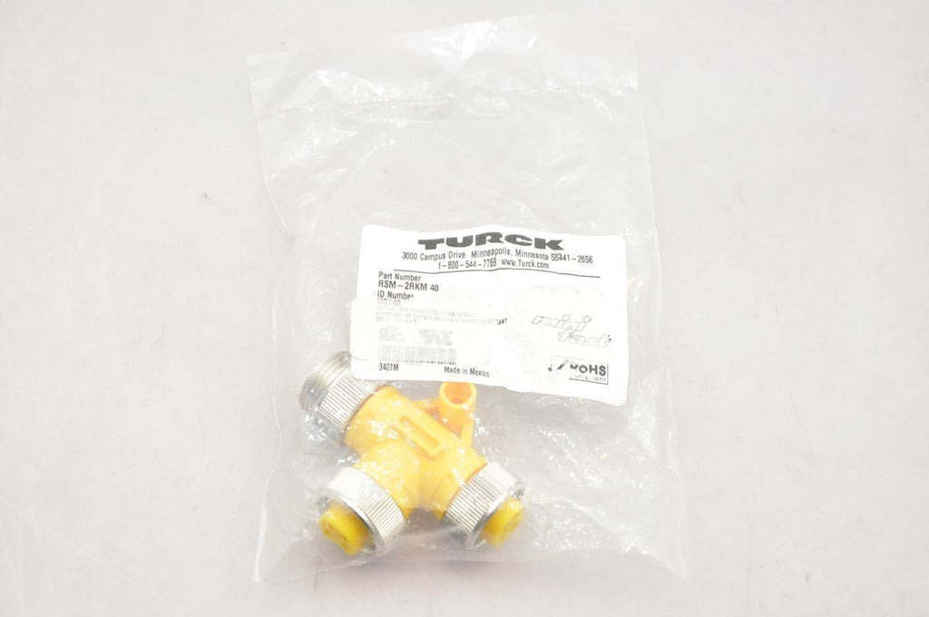 Turck RSM-2RKM 40 U0140 Mini Tee NEW