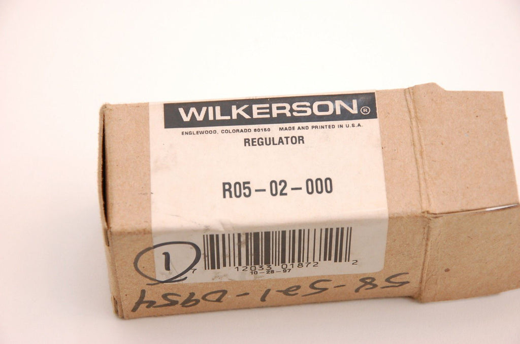 Wilkerson Pneumatic Air Regulator R5-02-000 NIB