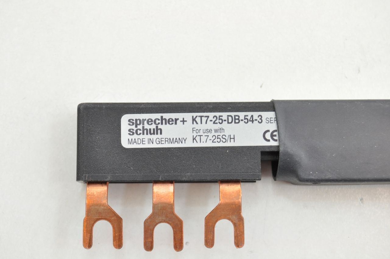 Sprecher + Schuh KT7-25-DB-54-5 KT7-25-DB-54-3 And KT7-25-A3E Busbar Lot Of 5