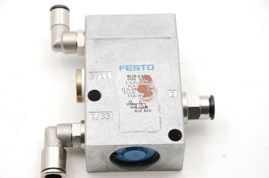 Festo Manifold VL/O-3-1/4 4 Port