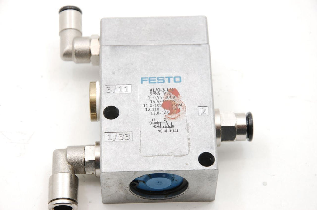 Festo Manifold VL/O-3-1/4 4 Port