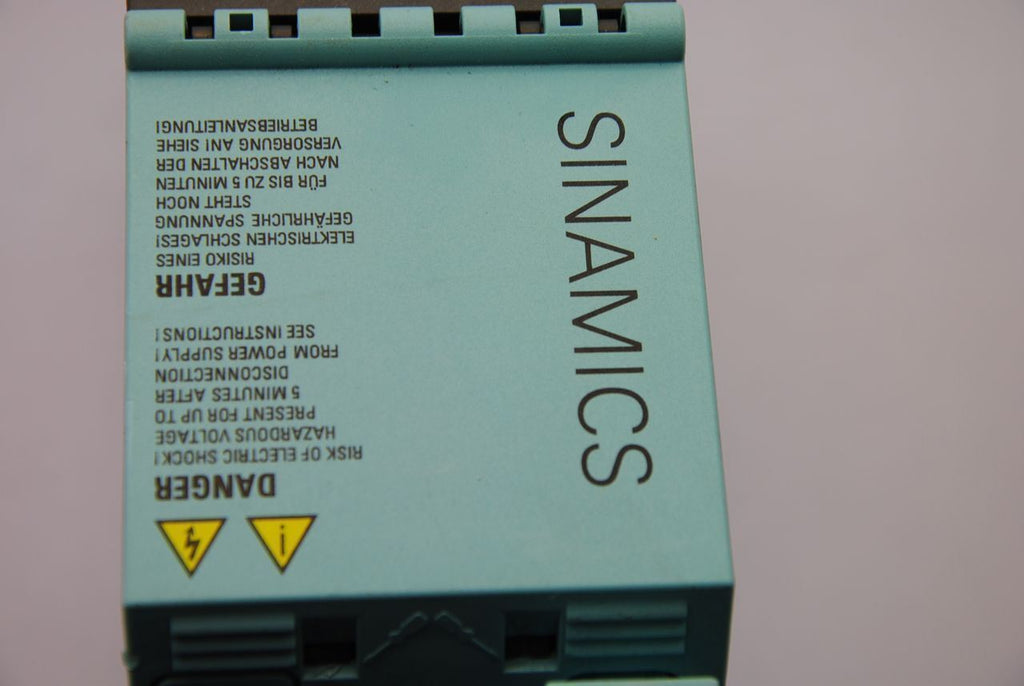 Siemens SINAMICS  6SL3420-2TE15-0AA0 Double Motor Module