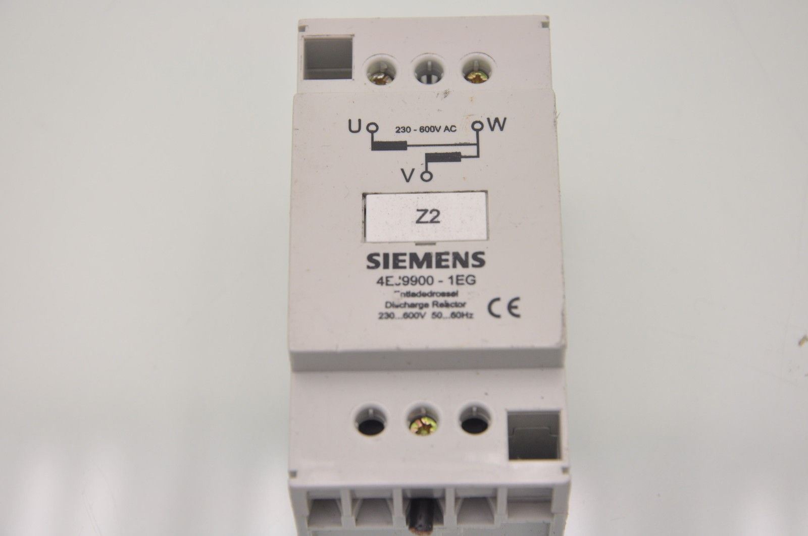 Siemens 4EJ9900-1EG Unloading Choke DIN Mount